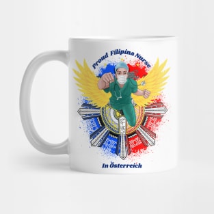 Proud Filipina Nurse in Österreich (Austria) Mug